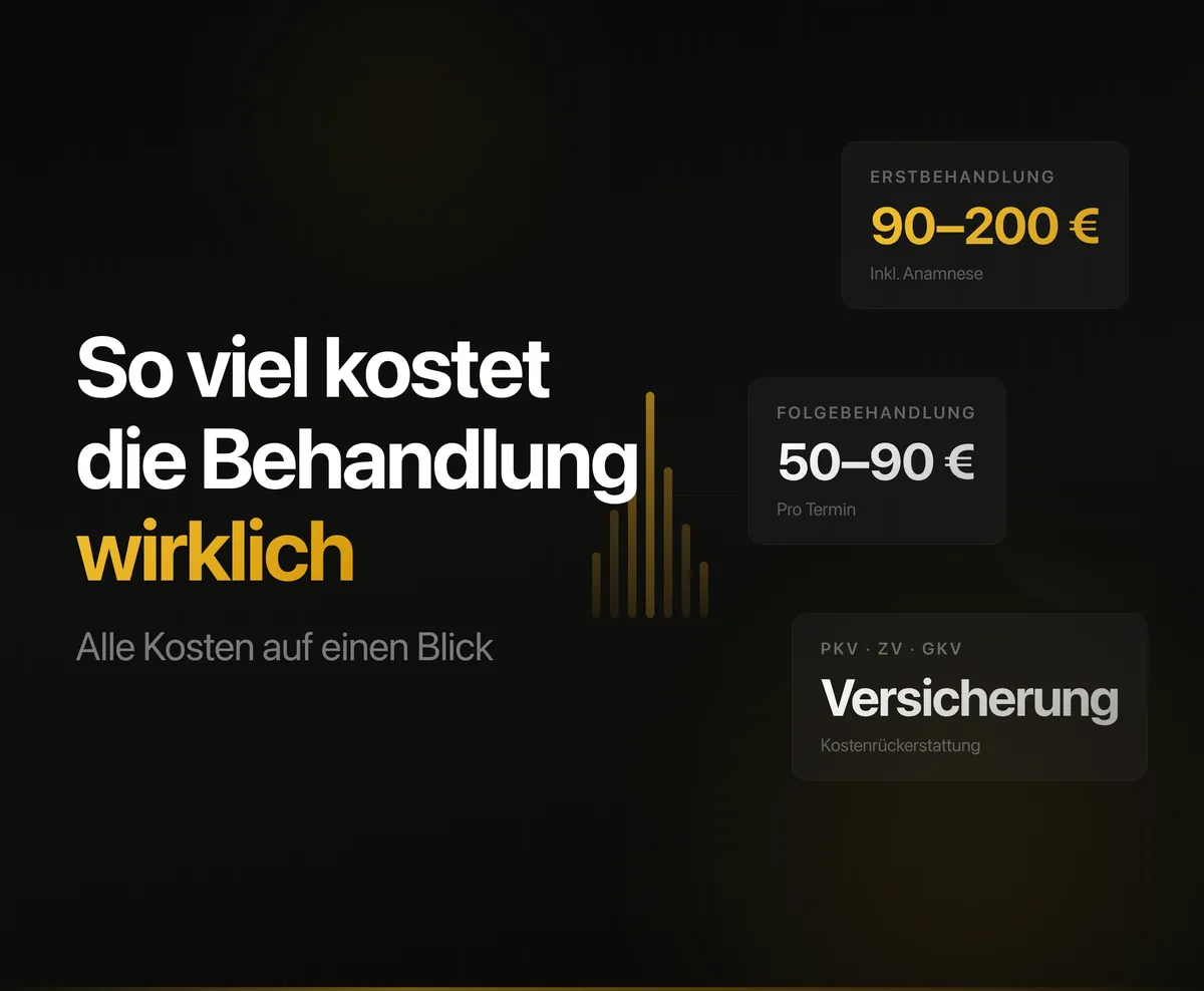 Chiropraktik Kosten in Deutschland – Überblick über Preise, Krankenkasse und Zusatzversicherung