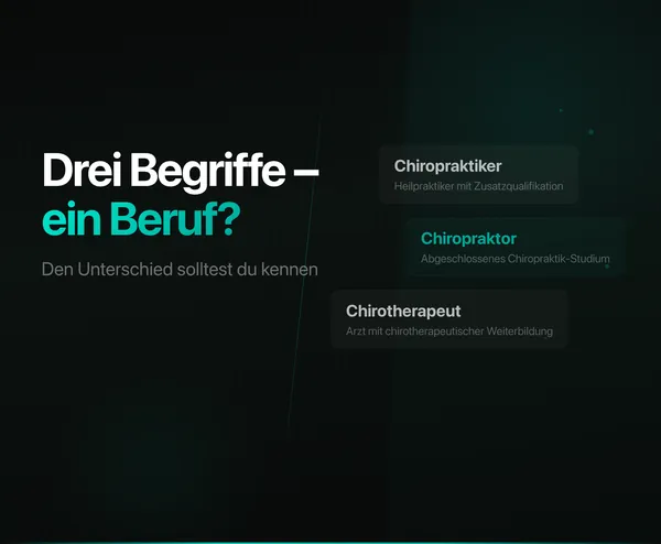 Chiropraktiker oder Chiropraktor – Was ist der Unterschied?