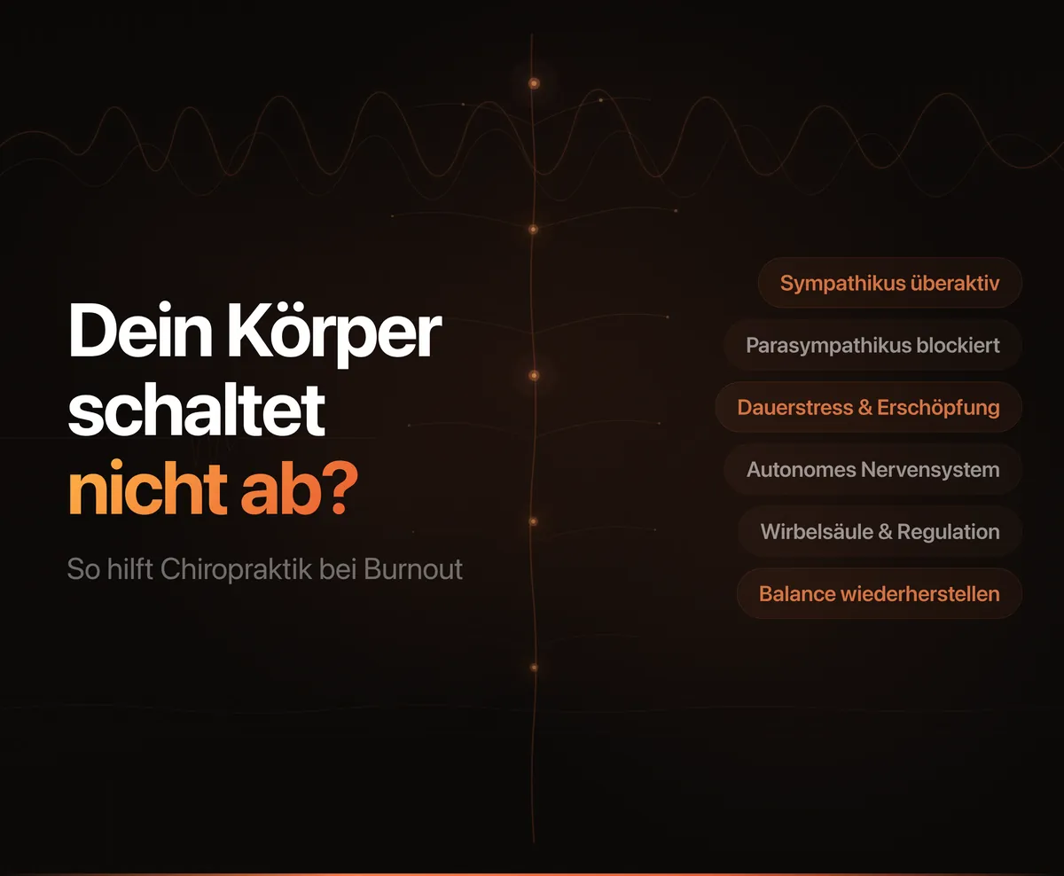 Erschöpfte Person am Schreibtisch – chronischer Stress und die Rolle des autonomen Nervensystems