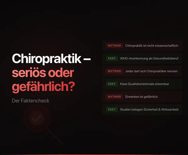 Chiropraktiker untersucht die Wirbelsäule eines Patienten in einer professionellen Praxis